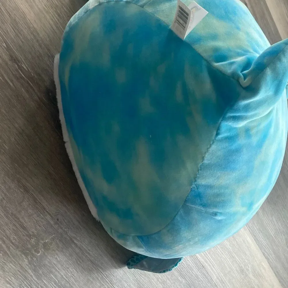 Squishmallows SHANTIRA PTERODACTYL DINO 16” Plush, Blue Tie-Dye Winged Dino,